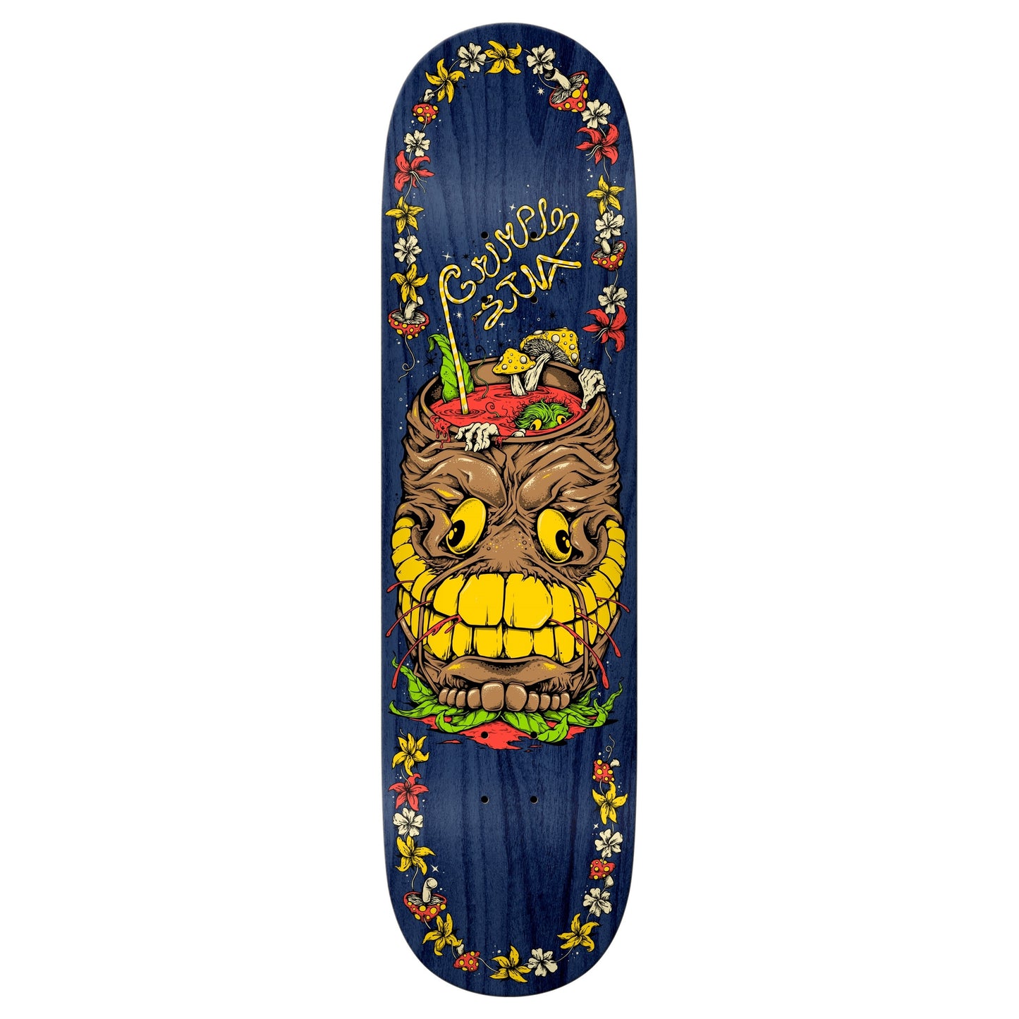 Anti-Hero Grimple Stix On Vacation 8.38" Assorted Stain Skateboard Deck