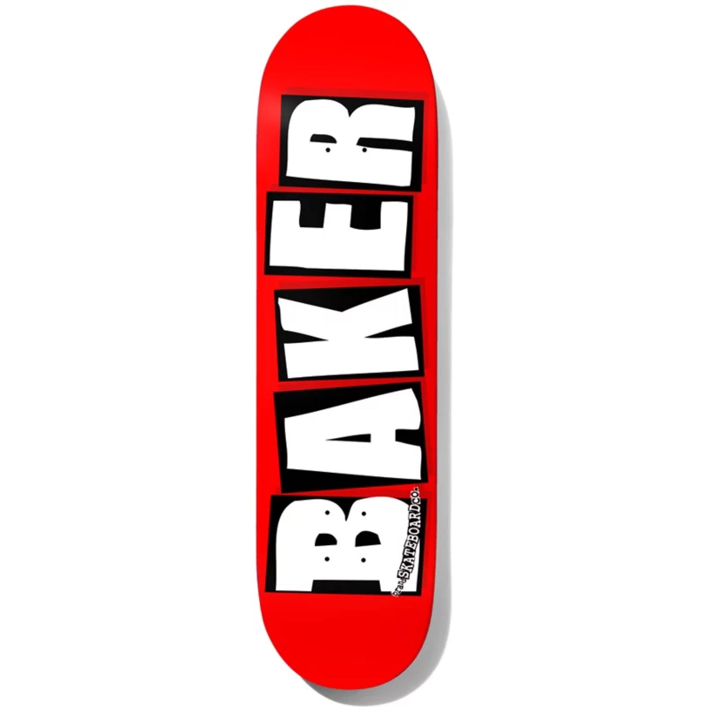Baker Brand Logo White 8.6" Skateboard Deck