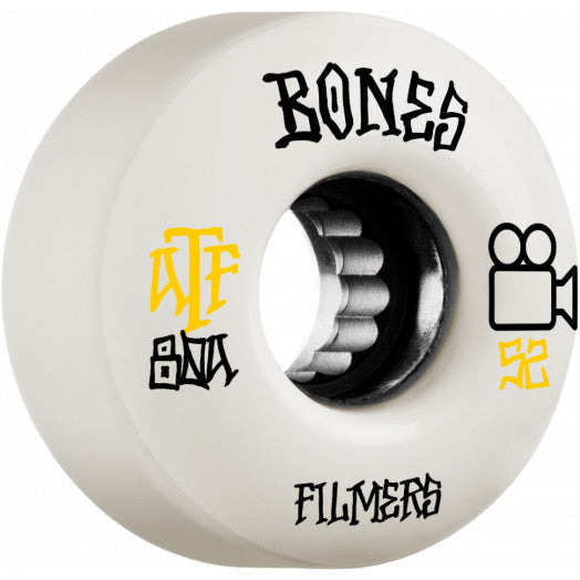 Bones ATF Filmers 80a 52mm Cruiser Skateboard Wheels
