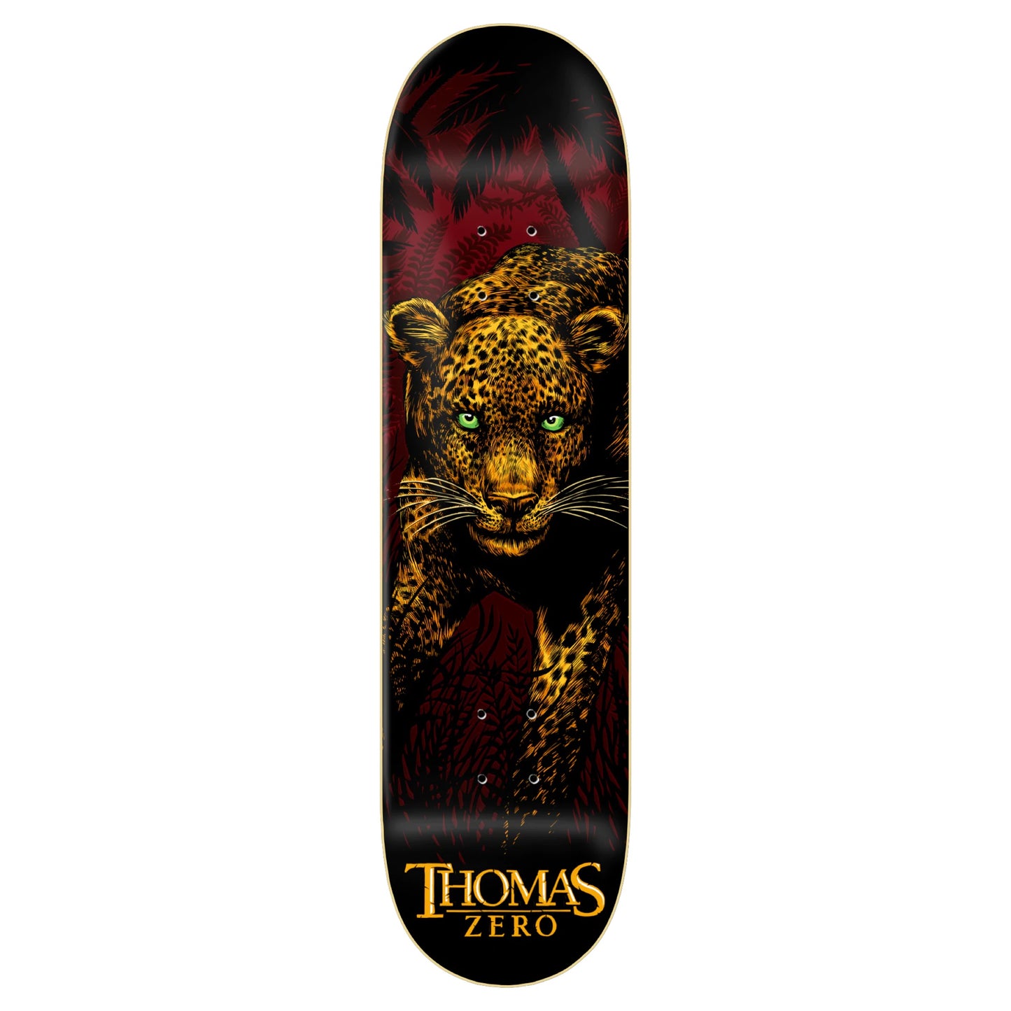 Zero Jamie Thomas Leopard Skateboard Deck