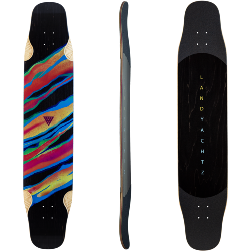 Landyachtz Stratus 46 Spectrum Freestyle Dancing Longboard Skateboard Deck