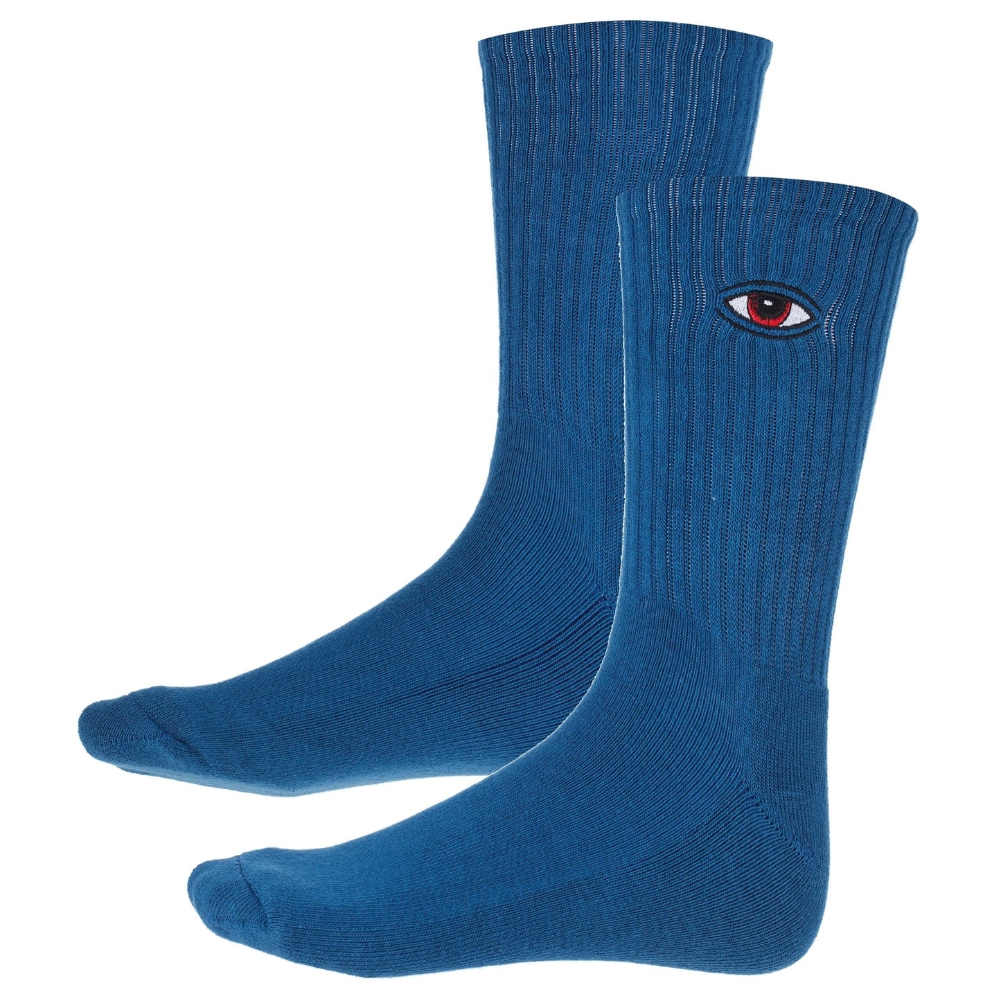 Toy Machine Sect Eye Embroidered Ocean Sock