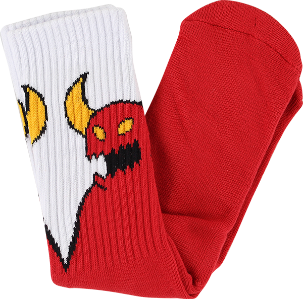 Toy Machine Sketchy Monster Red Socks