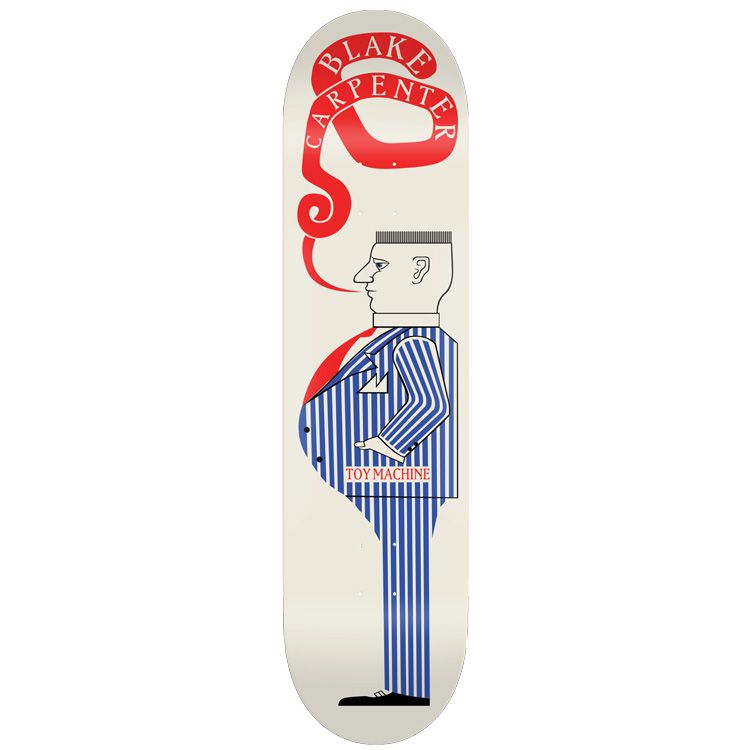 Toy Machine Carpenter Suit 8.13" Skateboard Deck