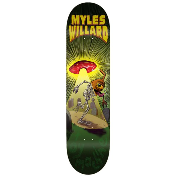 Toy Machine Willard Alien Beam 8.25" Skateboard Deck